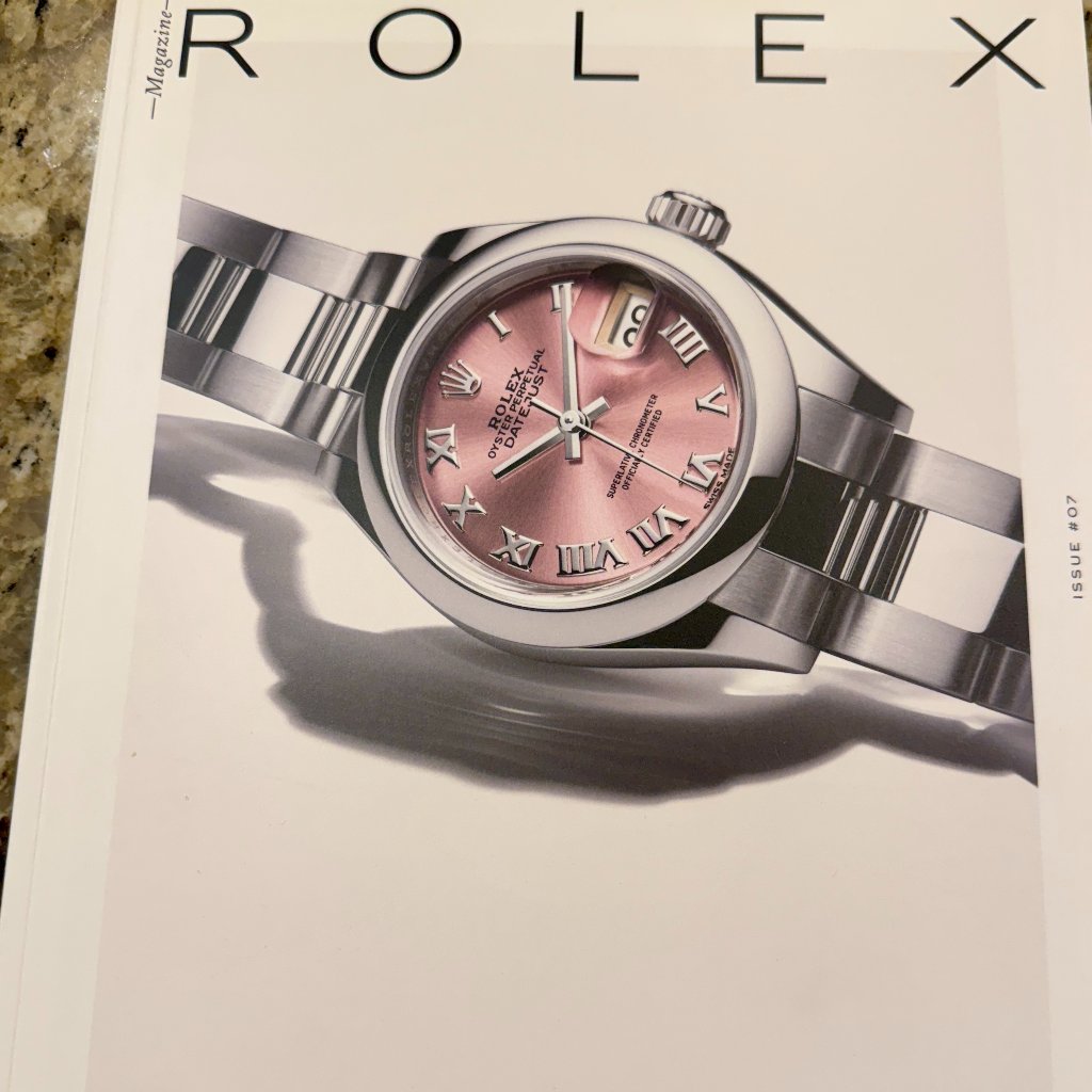 Rolex Magazine Issue 7 Lady Datejust 28 Collectible Print Edition